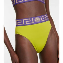 Versace Logo Bikini Bottoms -Outlet Versace Store unnamed file 1671