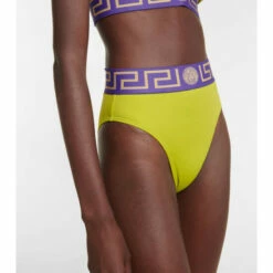 Versace Logo Bikini Bottoms -Outlet Versace Store unnamed file 1672