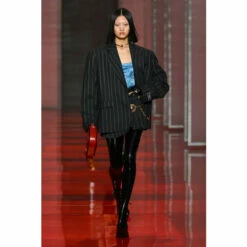 Versace Logo Striped Wool-blend Miniskirt 9 Versace Logo Striped Wool-blend Miniskirt -Outlet Versace Store unnamed file 1683