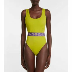 Versace Greca Printed Swimsuit