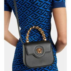 Versace La Medusa Small Leather Tote -Outlet Versace Store unnamed file 1710