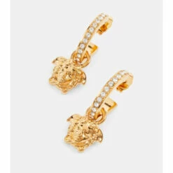 Versace Medusa Embellished Earrings 8 Versace Medusa Embellished Earrings -Outlet Versace Store unnamed file 1727