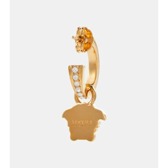 Versace Medusa Embellished Earrings 6 Versace Medusa Embellished Earrings - Image 4