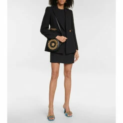 Versace La Medusa Leather Camera Bag -Outlet Versace Store unnamed file 1732