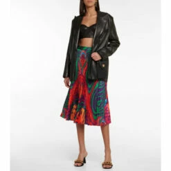 Versace La Medusa Leather Phone Pouch -Outlet Versace Store unnamed file 1736