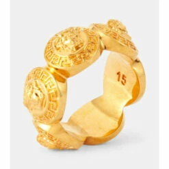Versace Tribute Medusa Logo Ring -Outlet Versace Store unnamed file 1760