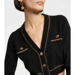 Versace Medusa Cropped Cardigan -Outlet Versace Store unnamed file 18