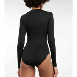 Versace Long-sleeved Corset Bodysuit -Outlet Versace Store unnamed file 1806