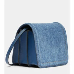 Versace La Medusa Small Denim Shoulder Bag -Outlet Versace Store unnamed file 1829