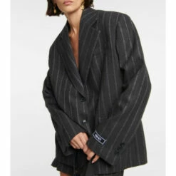 Versace Oversized Pinstriped Blazer 12 Versace Oversized Pinstriped Blazer -Outlet Versace Store unnamed file 1835