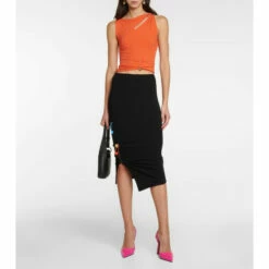 Versace La Medusa Leather Slingback Pumps