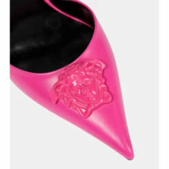 Versace La Medusa Leather Slingback Pumps -Outlet Versace Store unnamed file 1873
