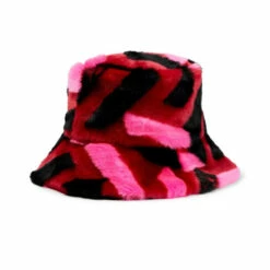 Versace La Greca Faux Fur Bucket Hat -Outlet Versace Store unnamed file 1876