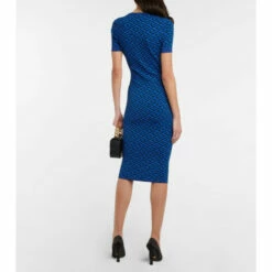 Versace La Greca Keyhole Midi Dress -Outlet Versace Store unnamed file 1903