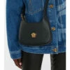 Versace La Medusa Small Leather Shoulder Bag