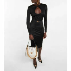 Versace La Medusa Large Leather Bucket Bag -Outlet Versace Store unnamed file 1934