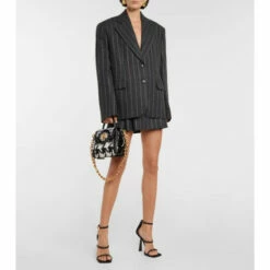 Versace La Medusa Small Tweed Tote Bag -Outlet Versace Store unnamed file 1938