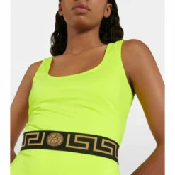 Versace Greca Printed Swimsuit -Outlet Versace Store unnamed file 195