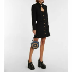 Versace Medusa Denim Crossbody Bag -Outlet Versace Store unnamed file 1961