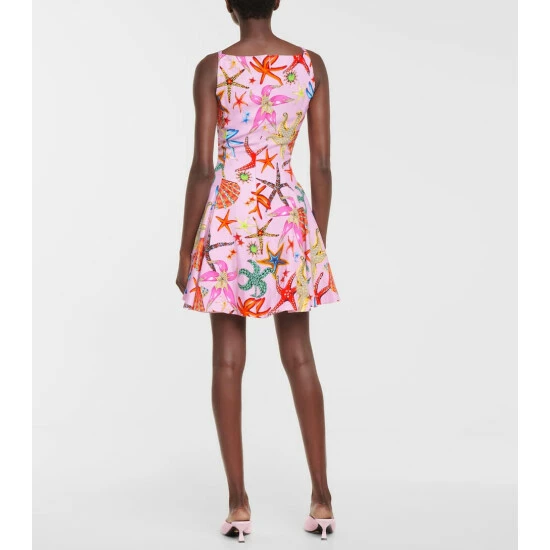 Versace Trésor De La Mer Printed Minidress 4 Versace Trésor De La Mer Printed Minidress - Image 2
