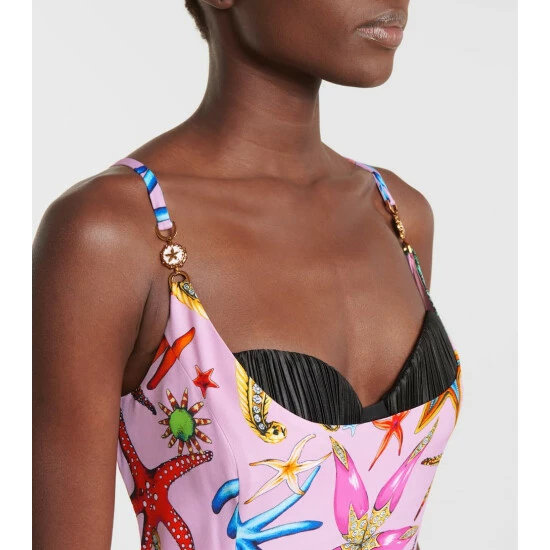 Versace Trésor De La Mer Printed Minidress 5 Versace Trésor De La Mer Printed Minidress - Image 3