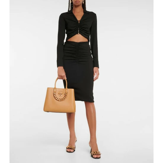 Versace La Medusa Small Leather Tote 6 Versace La Medusa Small Leather Tote - Image 4