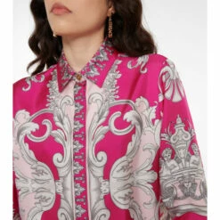Versace Baroque Silk Shirt -Outlet Versace Store unnamed file 2003