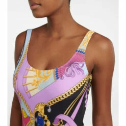 Versace I Ventagli Printed Swimsuit 7 Versace I Ventagli Printed Swimsuit -Outlet Versace Store unnamed file 2011