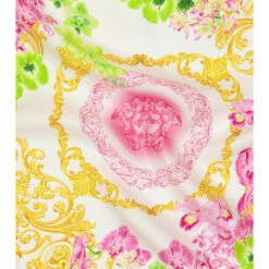 Versace Medusa Orchid Silk Scarf -Outlet Versace Store unnamed file 212