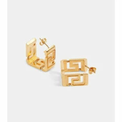 Versace Greca Square Hoop Earrings 8 Versace Greca Square Hoop Earrings -Outlet Versace Store unnamed file 216