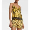 Versace Barocco Silk Camisole -Outlet Versace Store unnamed file 218