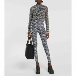 Versace Logo-print Leggings