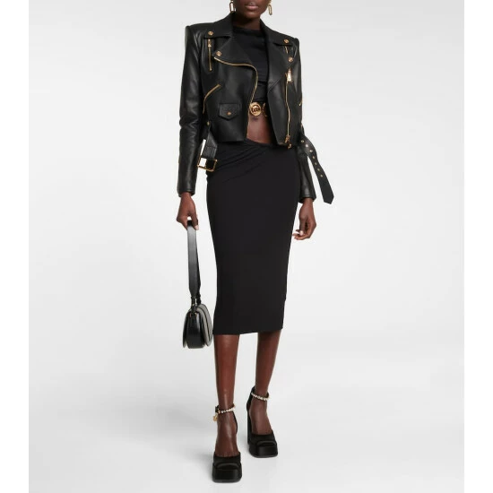 Versace Medusa Aevitas Satin Platform Pumps 3 Versace Medusa Aevitas Satin Platform Pumps