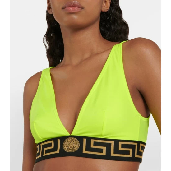 Versace Greca Triangle Bikini Top 5 Versace Greca Triangle Bikini Top - Image 3