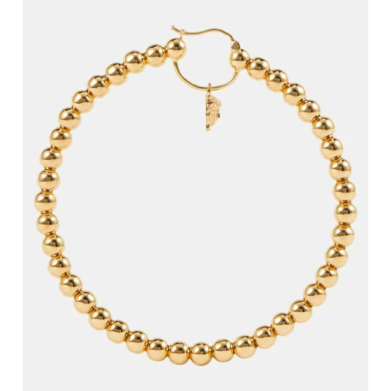 Versace La Medusa Hoop Earrings 3 Versace La Medusa Hoop Earrings