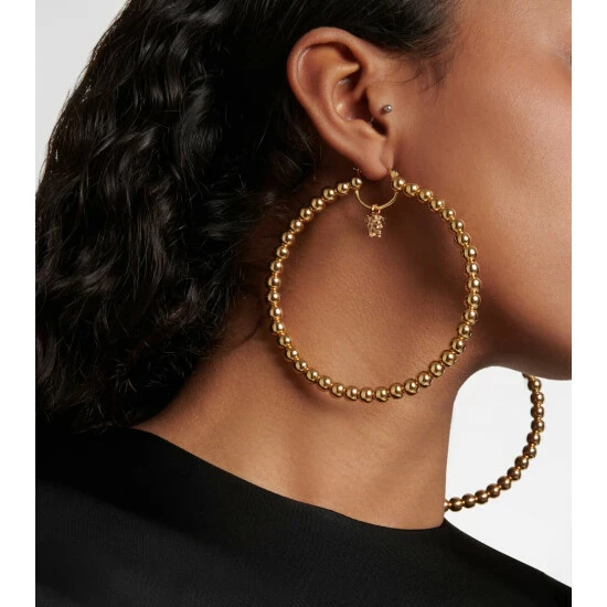Versace La Medusa Hoop Earrings 4 Versace La Medusa Hoop Earrings - Image 2
