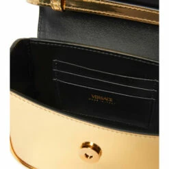 Versace La Medusa Mini Metallic Leather Tote Bag -Outlet Versace Store unnamed file 296