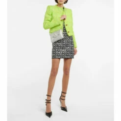 Versace La Medusa Embellished Clutch