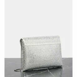 Versace La Medusa Embellished Clutch -Outlet Versace Store unnamed file 362