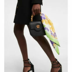 Versace Medusa Orchid Silk Scarf