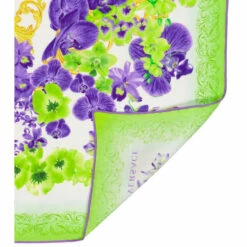 Versace Medusa Orchid Silk Scarf -Outlet Versace Store unnamed file 377