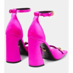 Versace Medusa Satin Sandals -Outlet Versace Store unnamed file 384