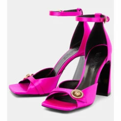 Versace Medusa Satin Sandals -Outlet Versace Store unnamed file 386