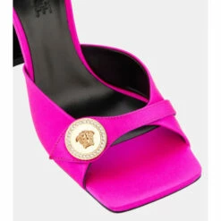 Versace Medusa Satin Sandals -Outlet Versace Store unnamed file 387