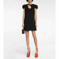 Versace Aevitas Pointy Satin Platform Pumps