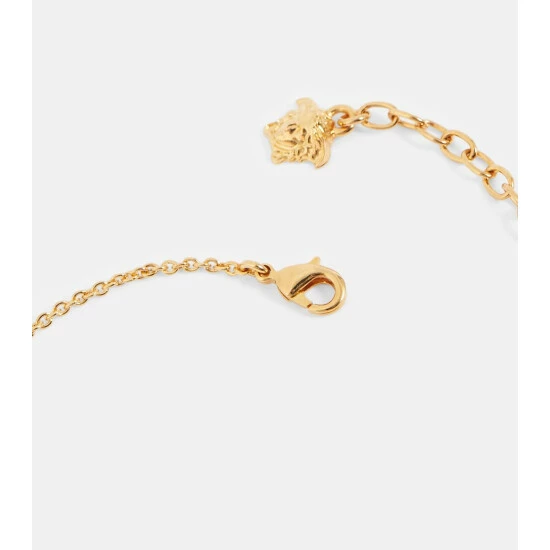 Versace Medusa Crystal Ball Necklace 3 Versace Medusa Crystal Ball Necklace