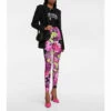 Versace Printed Leggings -Outlet Versace Store unnamed file 415