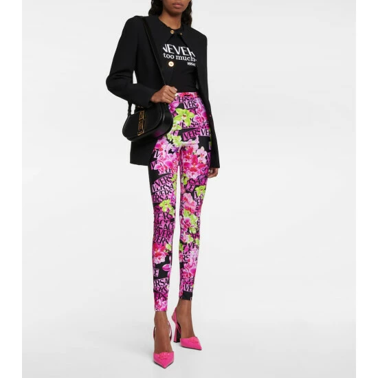 Versace Printed Leggings 3 Versace Printed Leggings