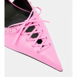 Versace Laced Leather Slingback Pumps 12 Versace Laced Leather Slingback Pumps -Outlet Versace Store unnamed file 435