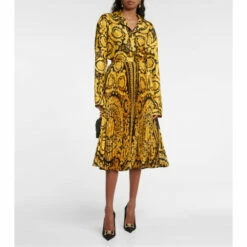 Versace Printed Silk Shirt